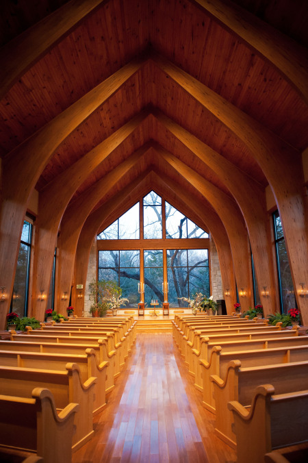 The perfect wedding venue for a small, intimate ceremony #thunderbirdchapel #normanoklahoma #wedding